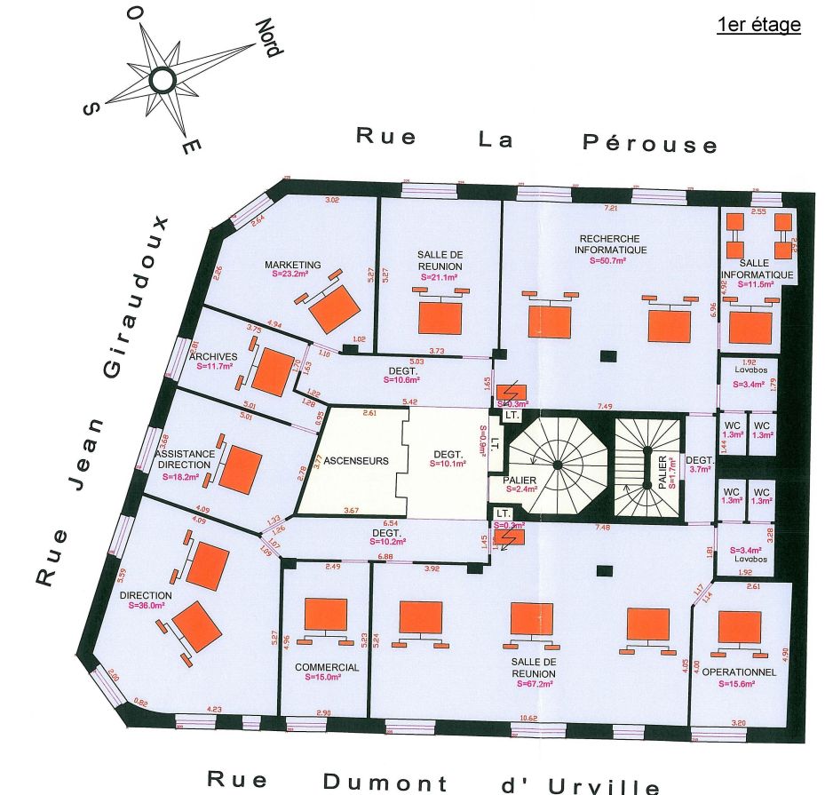 Bureau Paris 1106m² Location bureau Paris OLBUR2427450 18